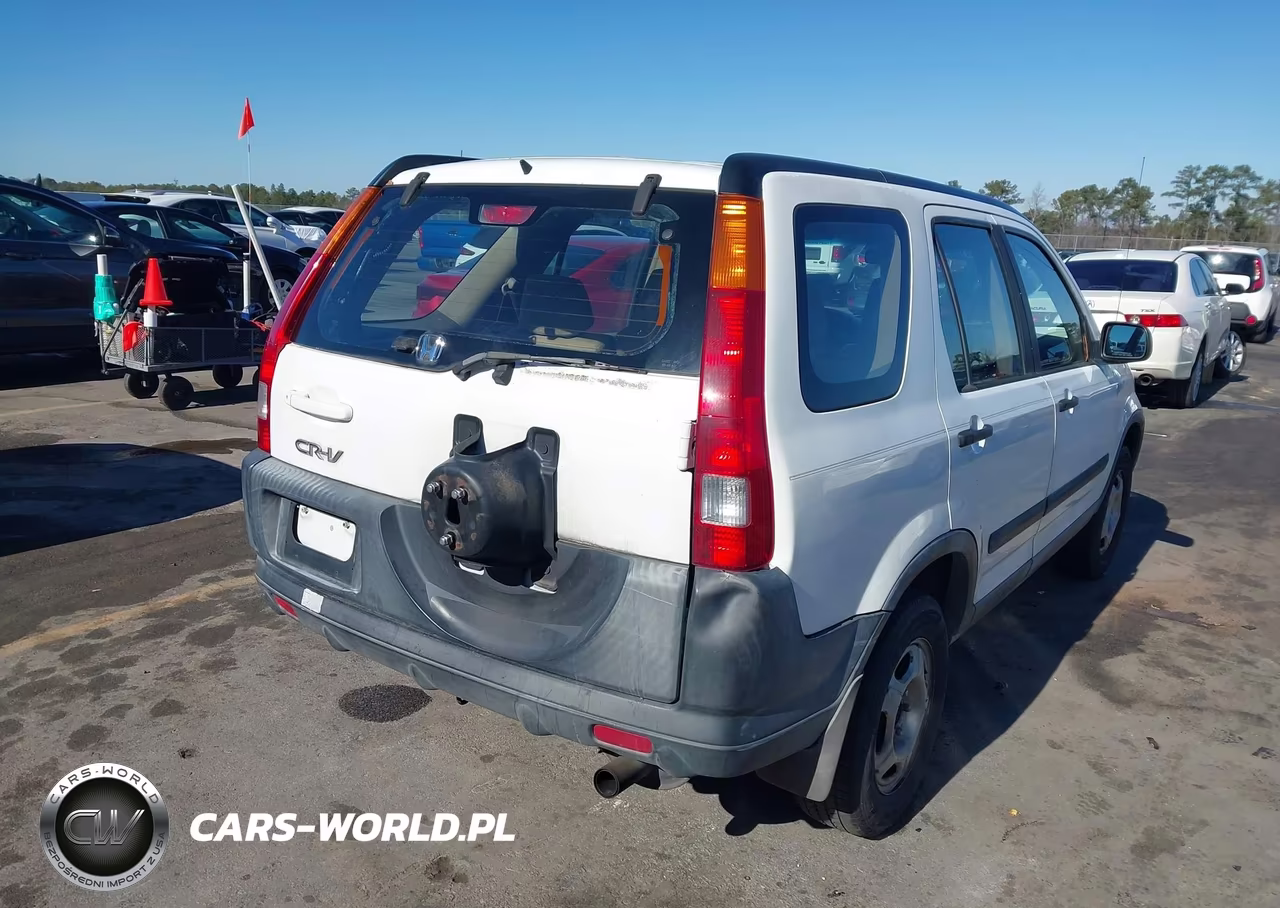 2002 Honda Cr-V Lx VIN:JHLRD68492C007653 - 4