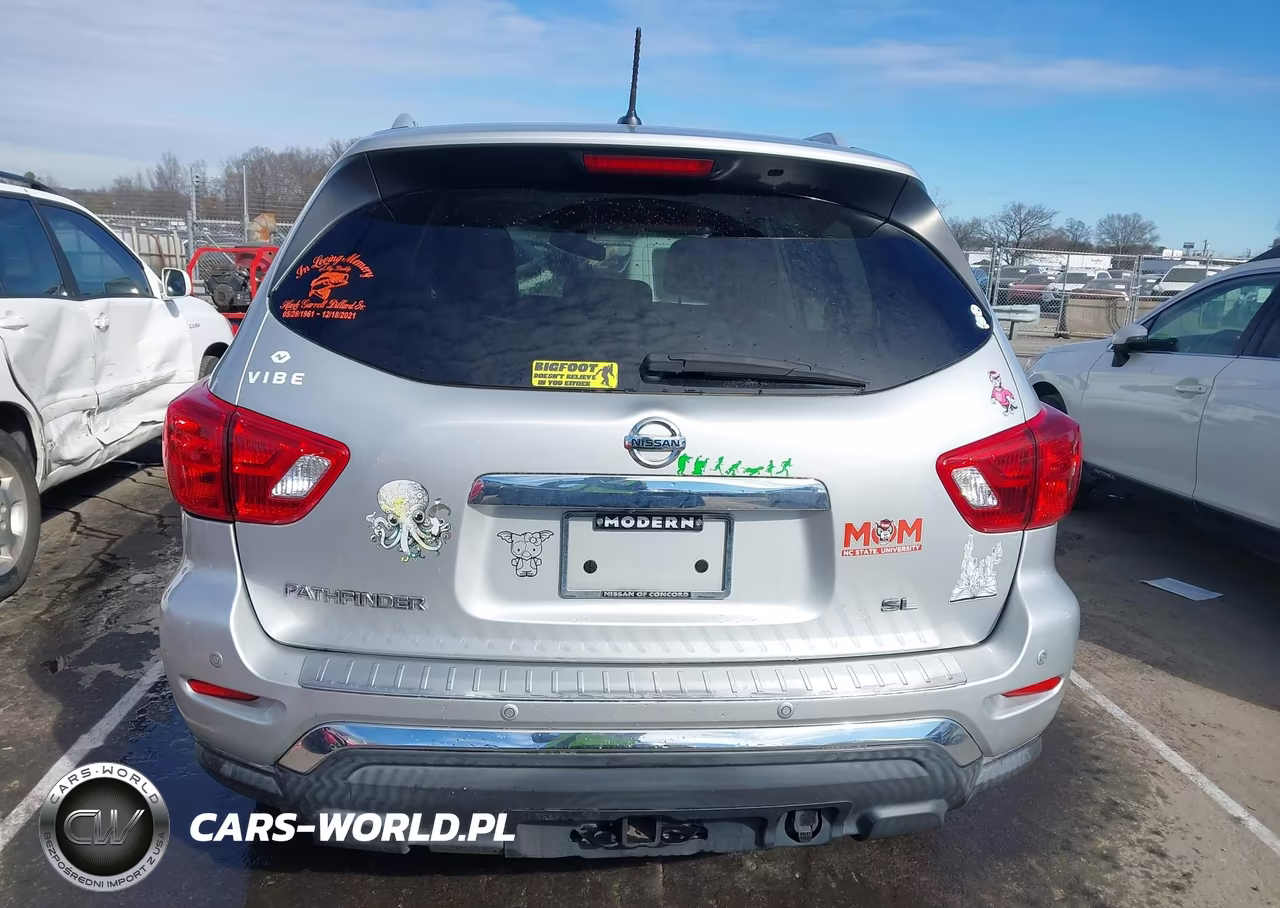 2017 Nissan Pathfinder Sl VIN:5N1DR2MN0HC633483 - 17