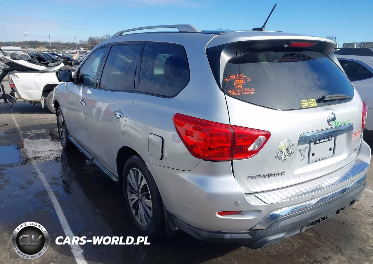 2017 Nissan Pathfinder Sl VIN:5N1DR2MN0HC633483 - 3