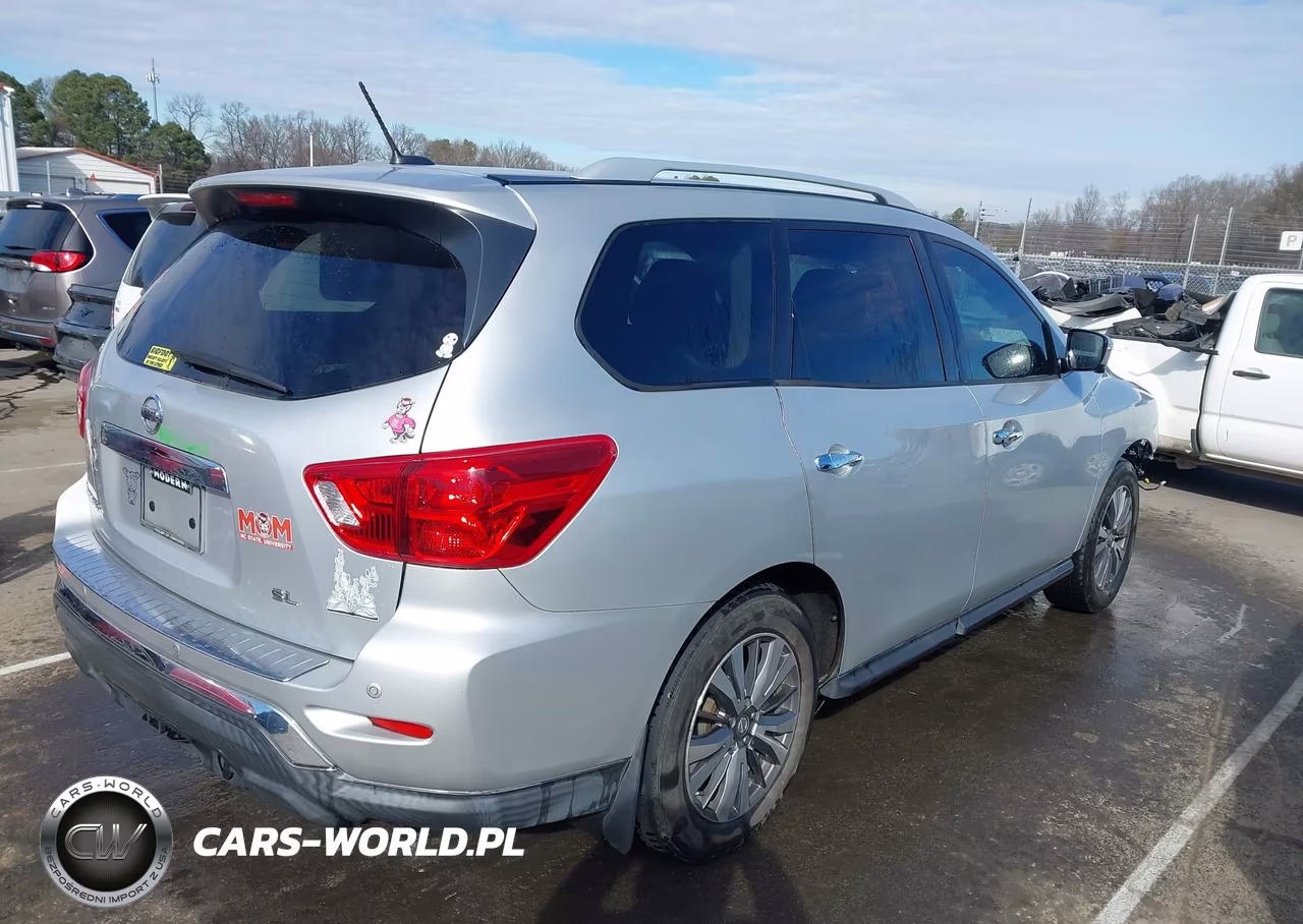 2017 Nissan Pathfinder Sl VIN:5N1DR2MN0HC633483 - 4