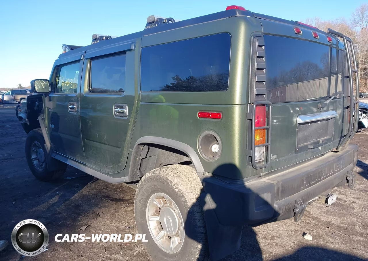 2003 Hummer H2 VIN:5GRGN23U83H138609 - 3