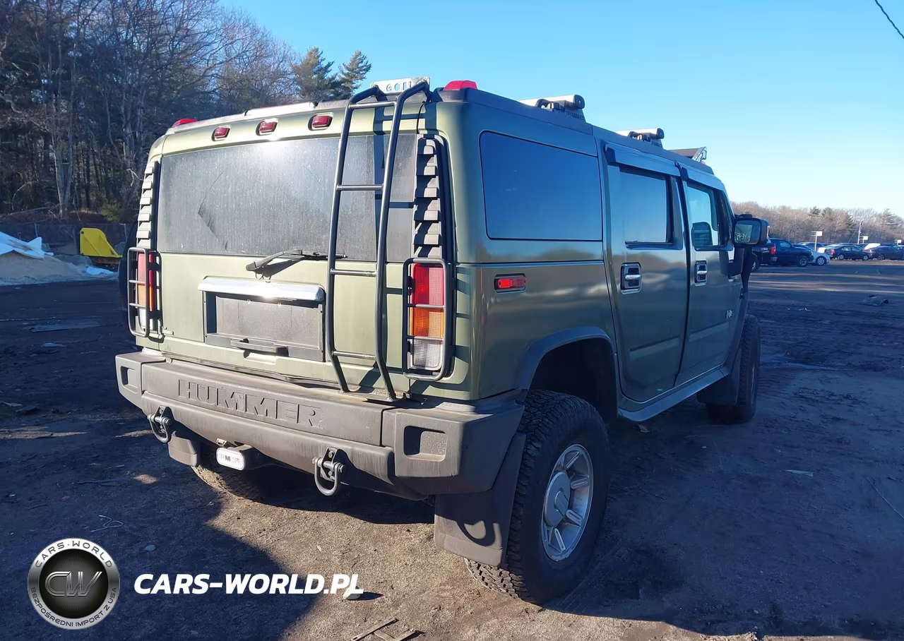 2003 Hummer H2 VIN:5GRGN23U83H138609 - 4