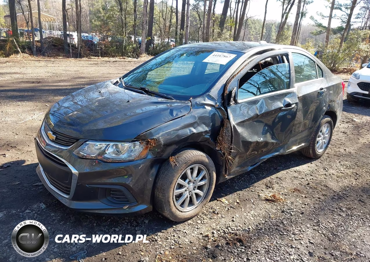 2019 Chevrolet Sonic Lt Auto VIN:1G1JD5SB5K4135614 - 2