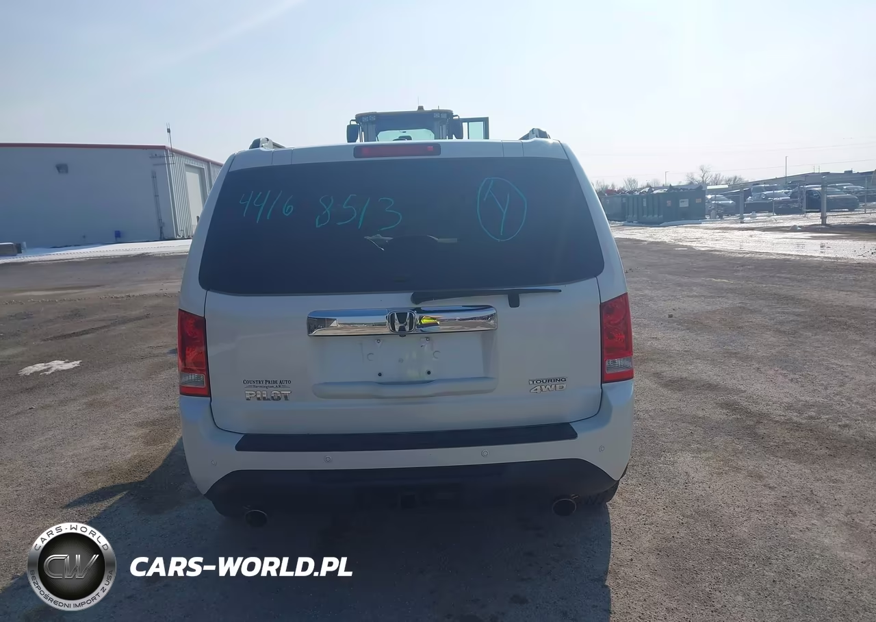 2012 Honda Pilot Touring VIN:5FNYF4H91CB080426 - 16