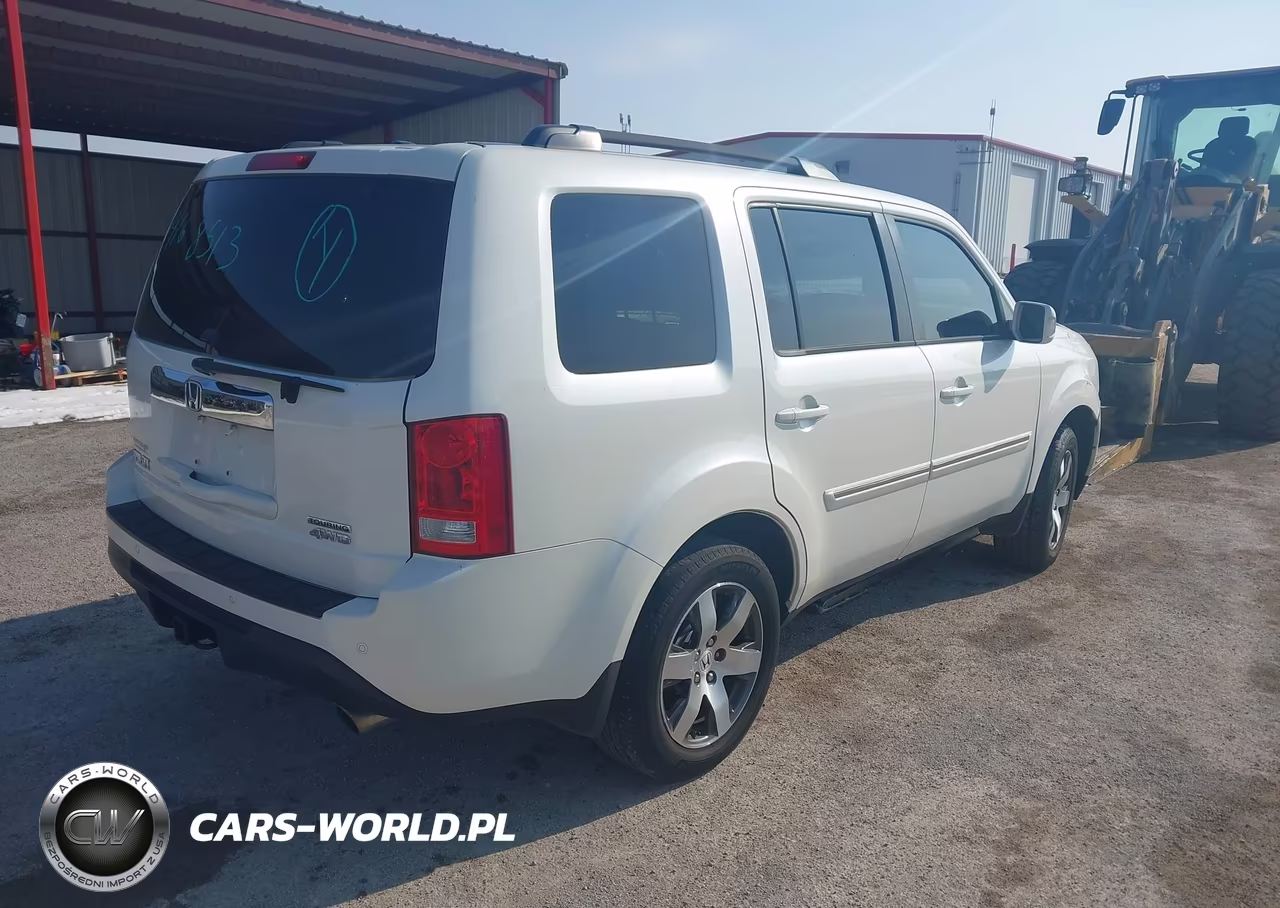 2012 Honda Pilot Touring VIN:5FNYF4H91CB080426 - 4