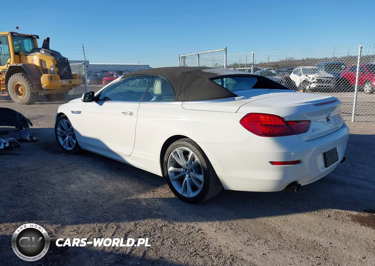 2012 BMW 640I VIN:WBALW7C56CC618564 - 3
