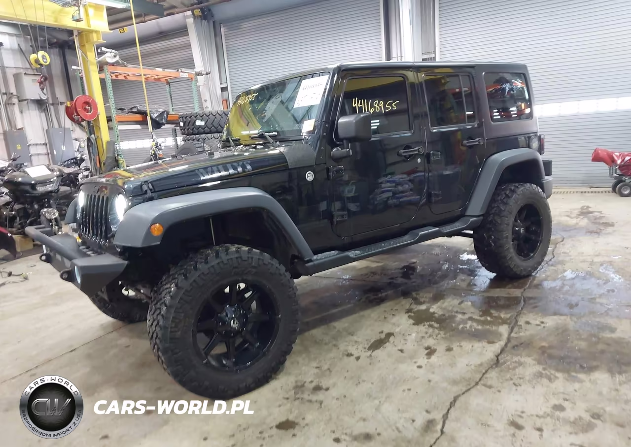 2015 Jeep Wrangler Unlimited Willys Wheeler VIN:1C4BJWDG9FL561840 - 2
