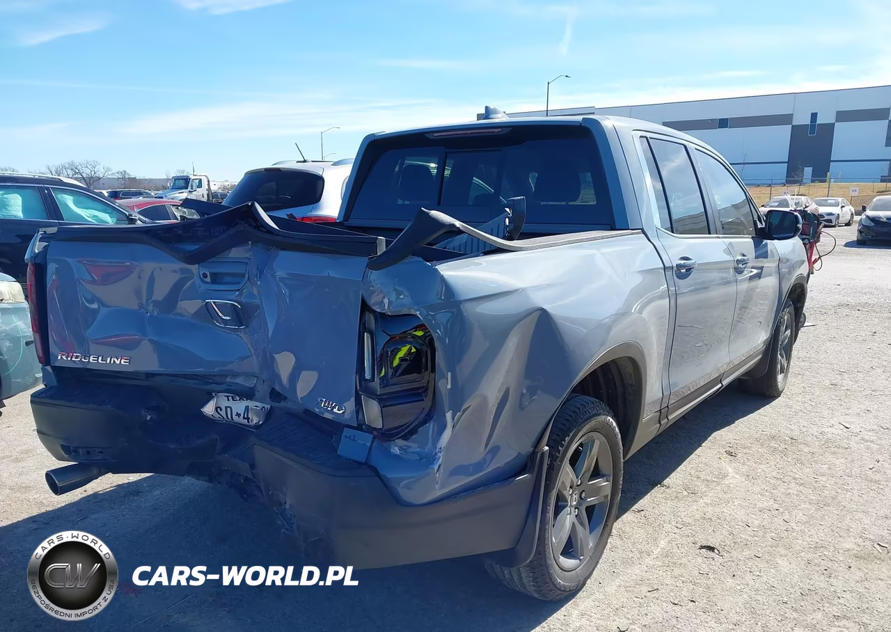 2023 Honda Ridgeline Rtl VIN:5FPYK3F53PB056485 - 4