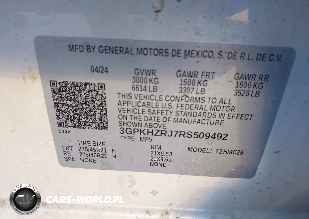 2024 Honda Prologue Elite VIN:3GPKHZRJ7RS509492 - 9