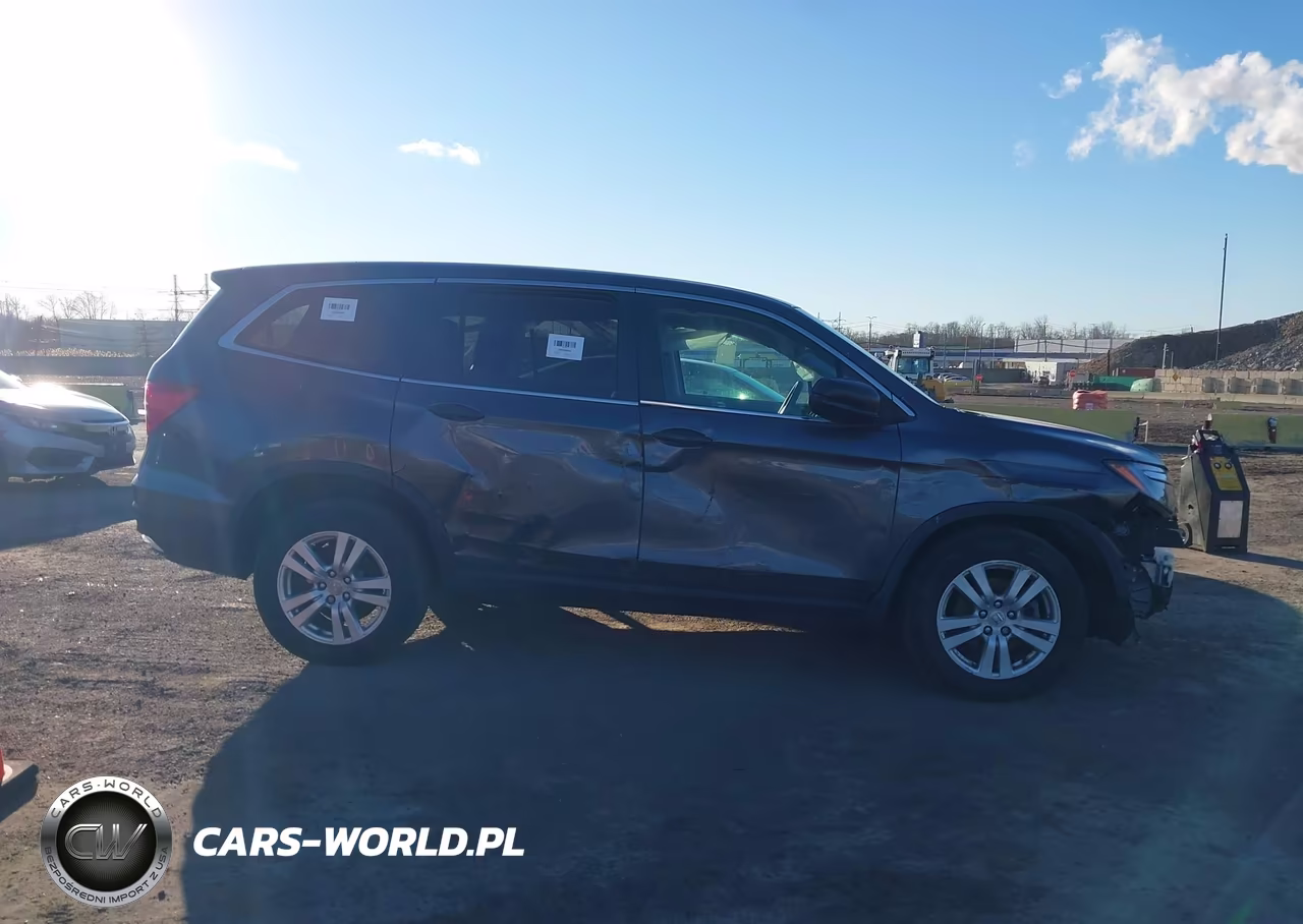 2017 Honda Pilot Lx VIN:5FNYF6H15HB064484 - 13