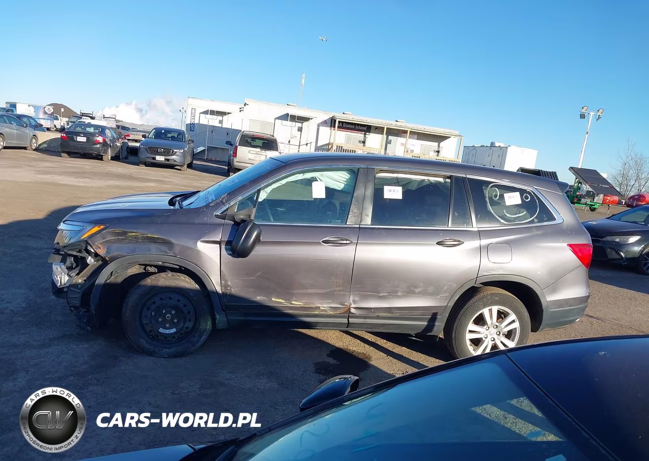 2017 Honda Pilot Lx VIN:5FNYF6H15HB064484 - 14