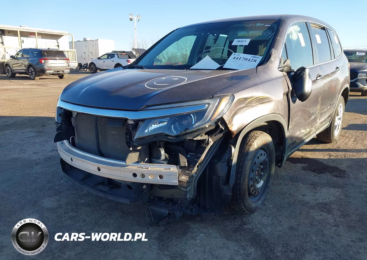 2017 Honda Pilot Lx VIN:5FNYF6H15HB064484 - 6