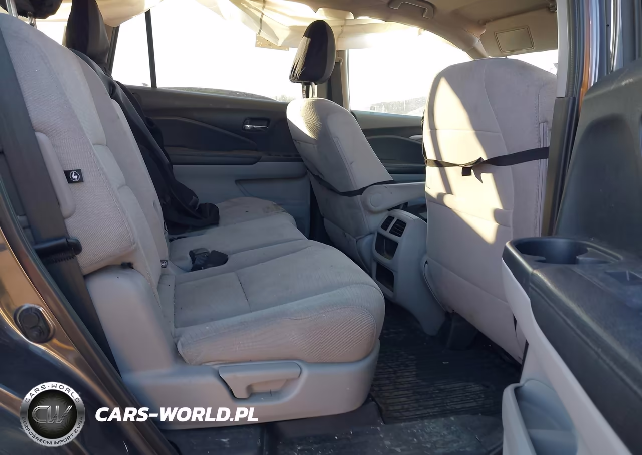 2017 Honda Pilot Lx VIN:5FNYF6H15HB064484 - 8