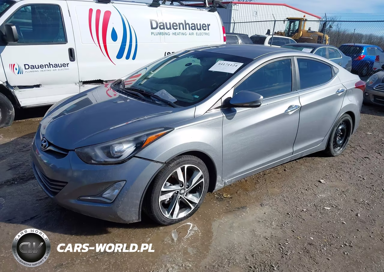 2015 Hyundai Elantra Limited VIN:KMHDH4AE4FU377665 - 2