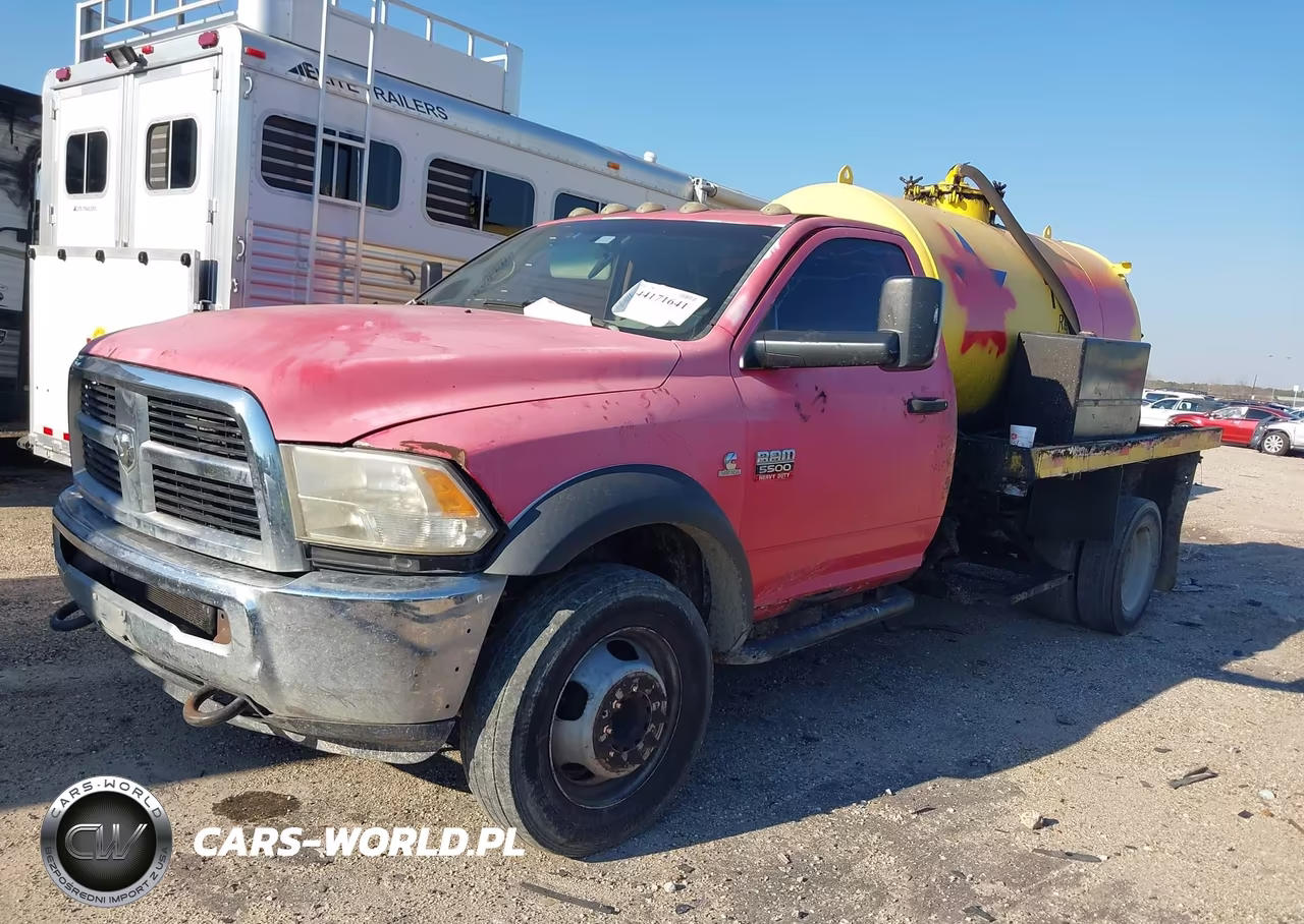 2012 Ram 5500 Chassis St-Slt VIN:3C7WDNBL1CG181163 - 2