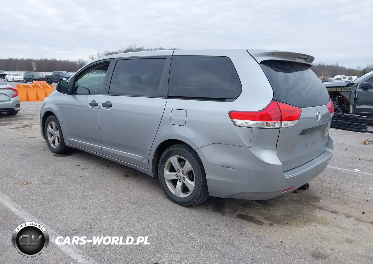 2013 Toyota Sienna L V6 7 Passenger VIN:5TDZK3DC9DS339334 - 3