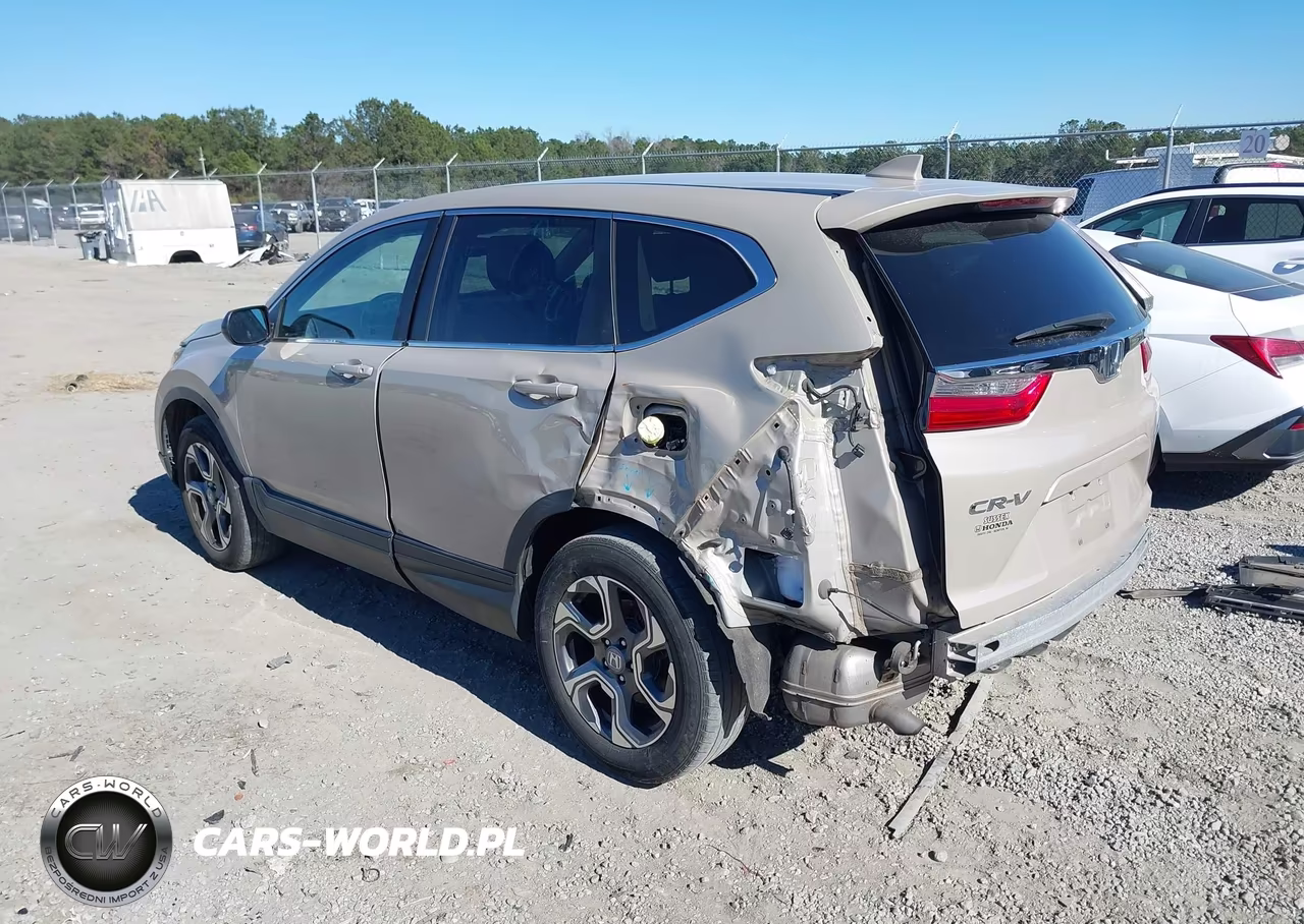 2018 Honda Cr-V Ex-L-Ex-L Navi VIN:5J6RW2H84JL011685 - 3