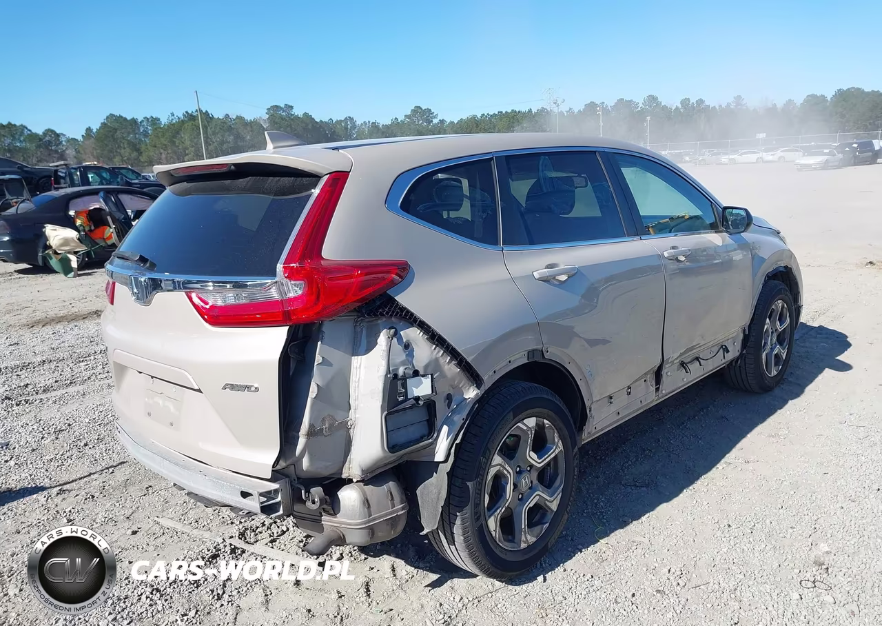 2018 Honda Cr-V Ex-L-Ex-L Navi VIN:5J6RW2H84JL011685 - 4