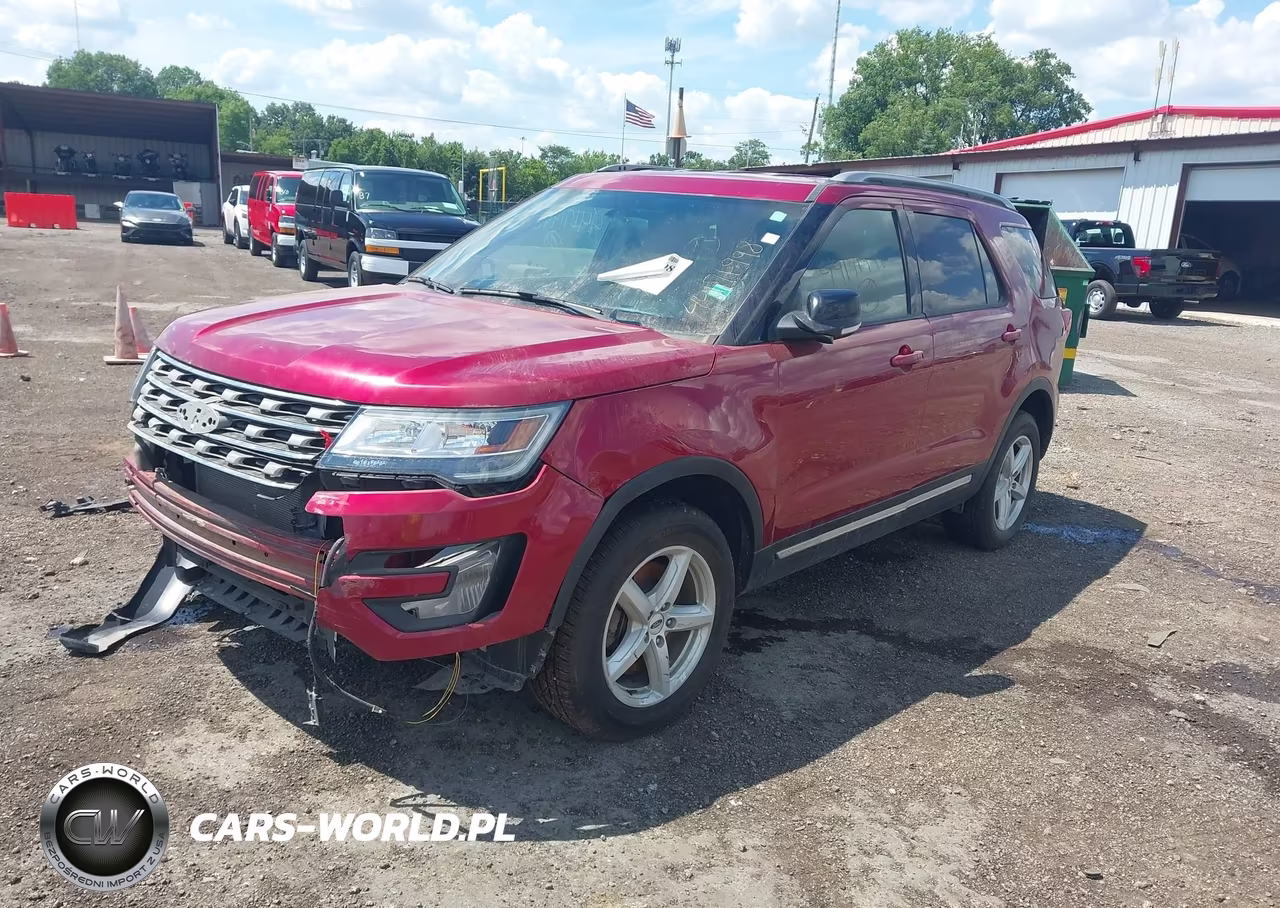2017 Ford Explorer Xlt VIN:1FM5K8D88HGD52725 - 2