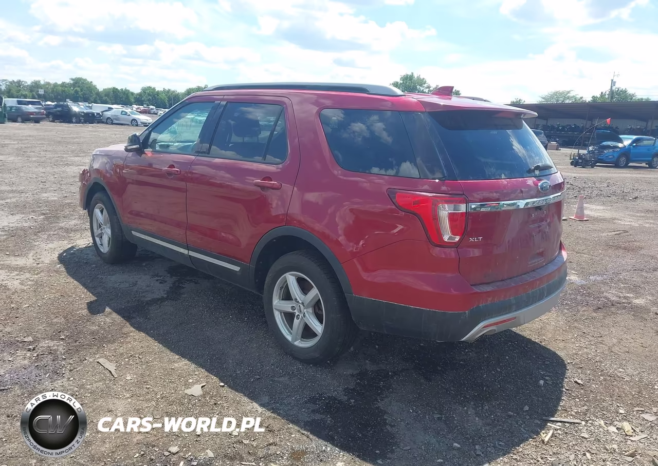 2017 Ford Explorer Xlt VIN:1FM5K8D88HGD52725 - 3
