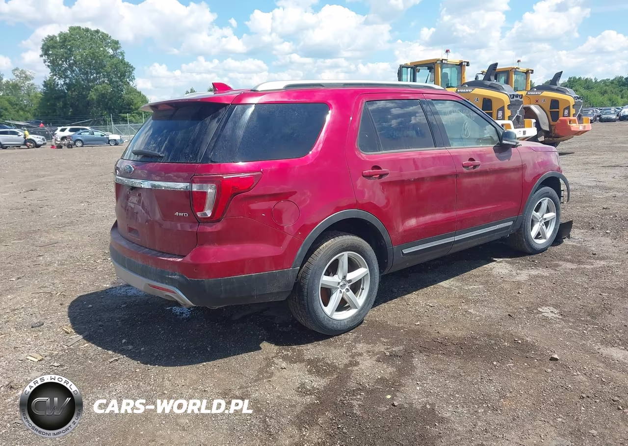 2017 Ford Explorer Xlt VIN:1FM5K8D88HGD52725 - 4