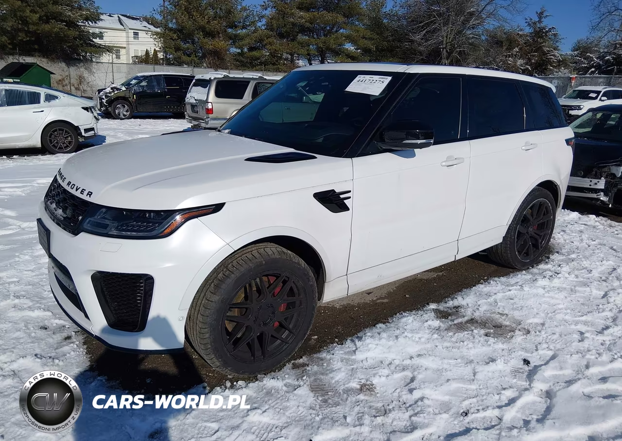 2021 Land Rover Range Rover Sport Svr-Svr Carbon Edition VIN:SALWZ2RE2MA765097 - 2