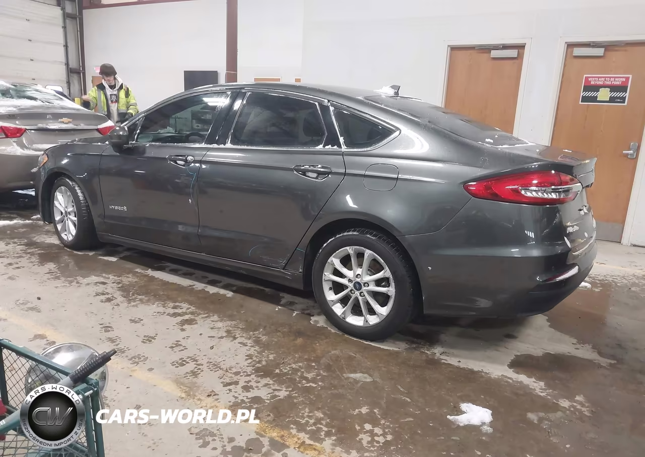 2019 Ford Fusion Hybrid Se VIN:3FA6P0LU4KR197039 - 3