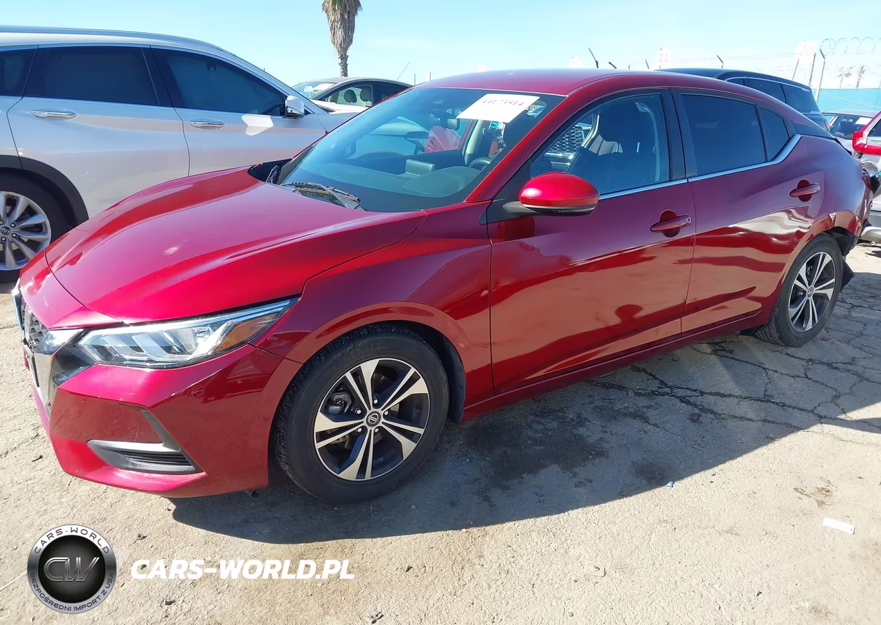 2020 Nissan Sentra Sv Xtronic Cvt VIN:3N1AB8CVXLY272346 - 2