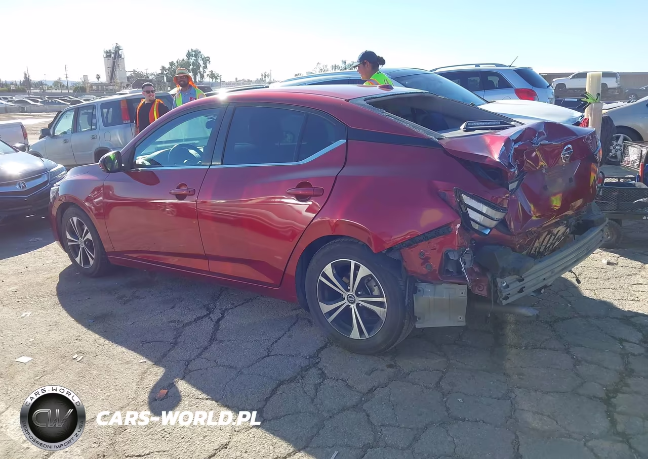 2020 Nissan Sentra Sv Xtronic Cvt VIN:3N1AB8CVXLY272346 - 3
