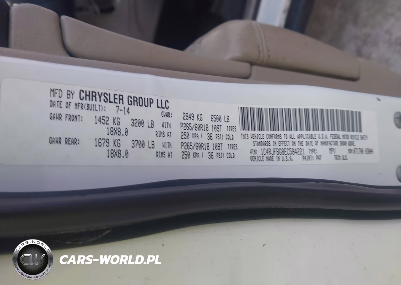 2014 Jeep Grand Cherokee Limited VIN:1C4RJFBG8EC584221 - 9