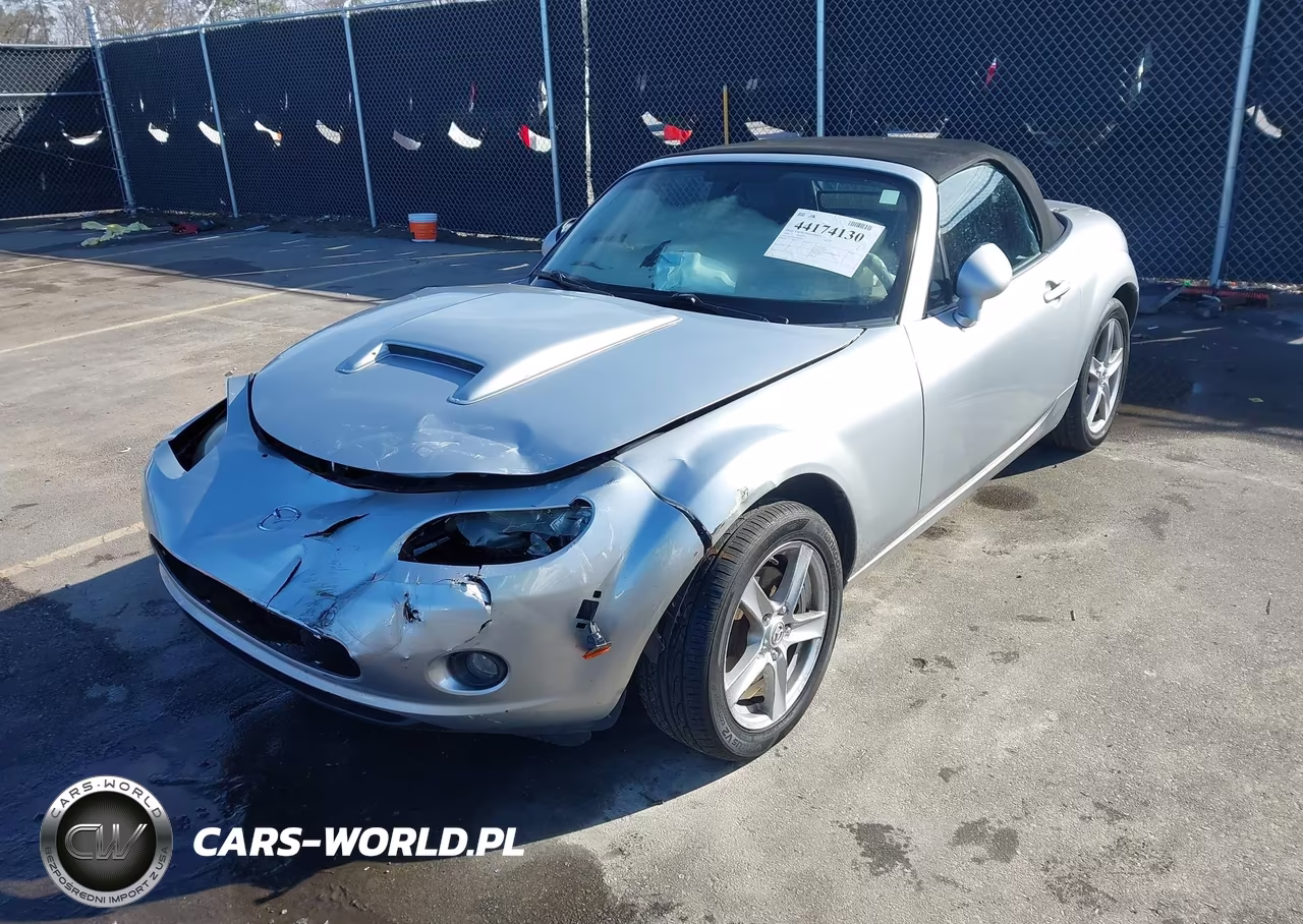 2008 Mazda Mx-5 Sport VIN:JM1NC25F680138871 - 2