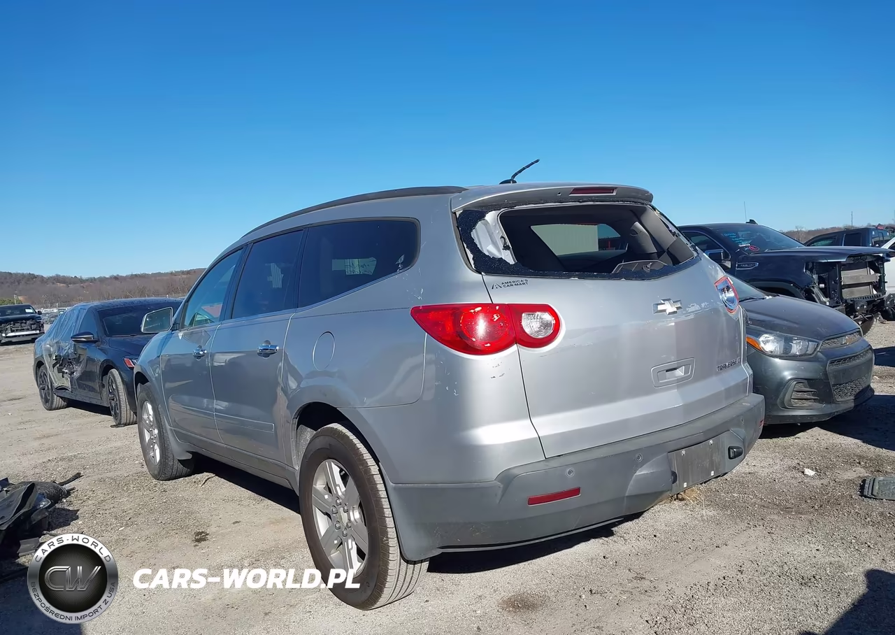 2012 Chevrolet Traverse 1Lt VIN:1GNKRGEDXCJ241069 - 3