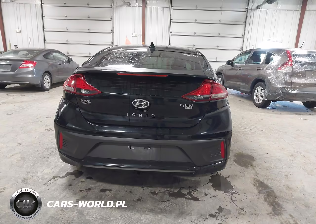 2017 Hyundai Ioniq Hybrid Blue VIN:KMHC65LC3HU025022 - 17