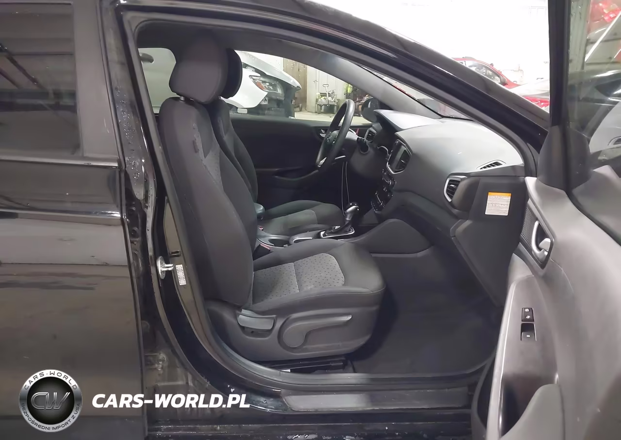 2017 Hyundai Ioniq Hybrid Blue VIN:KMHC65LC3HU025022 - 5