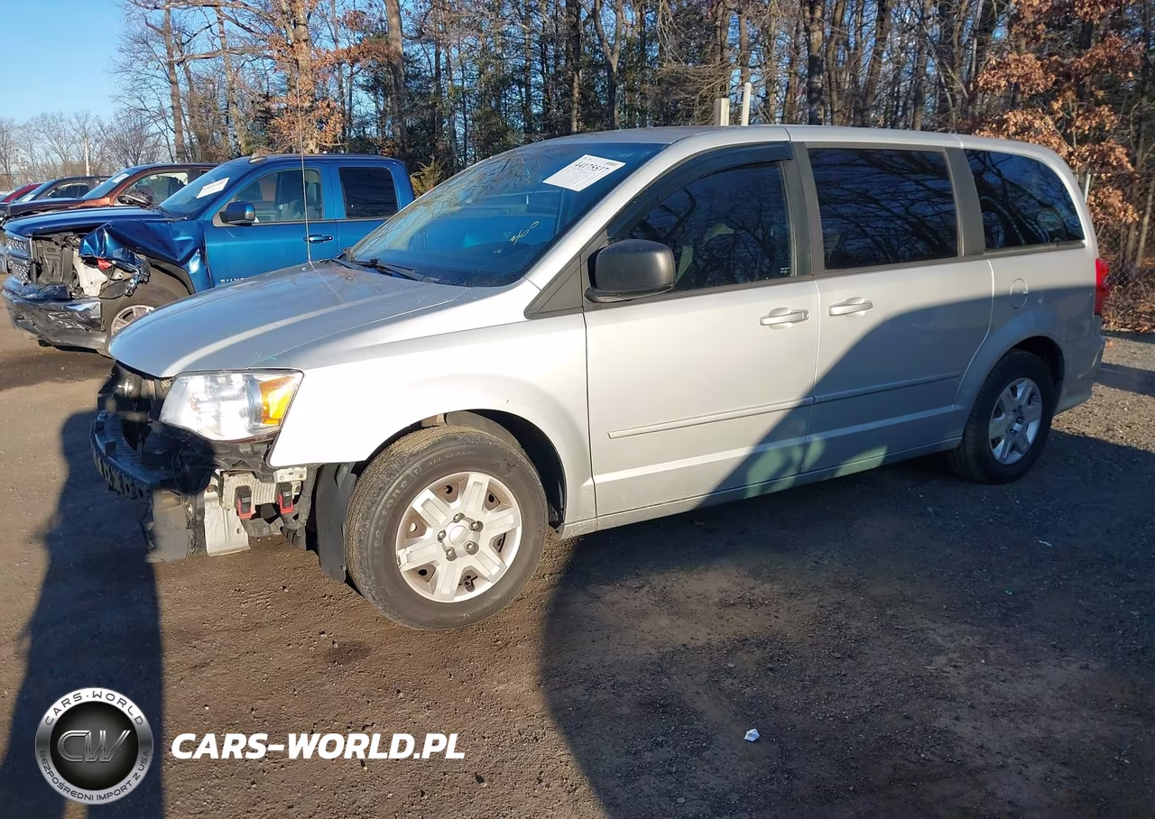 2012 Dodge Grand Caravan Se-Avp VIN:2C4RDGBGXCR234140 - 2