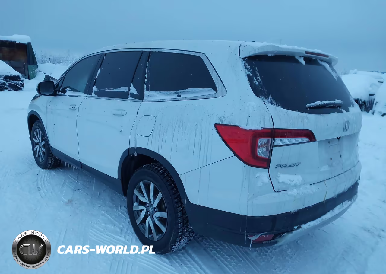 2021 Honda Pilot Awd Ex-L VIN:5FNYF6H57MB101256 - 3