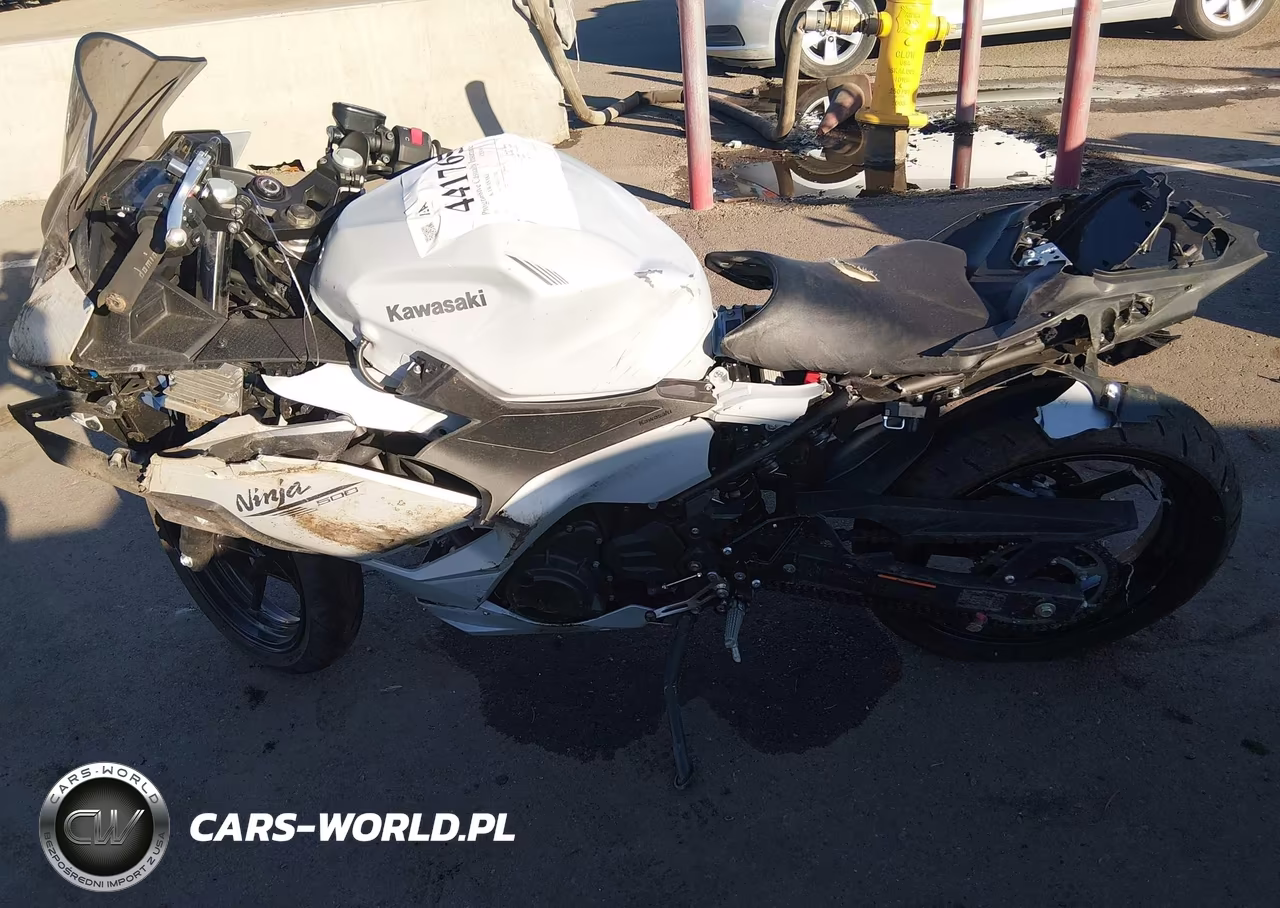 2025 Kawasaki Ex500 VIN:ML5EXGG15SDA71521 - 2