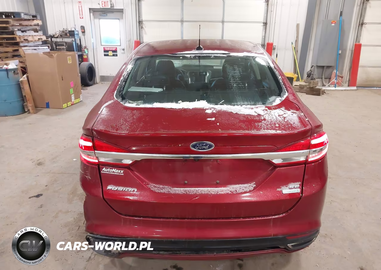 2017 Ford Fusion Se VIN:3FA6P0H97HR263578 - 16