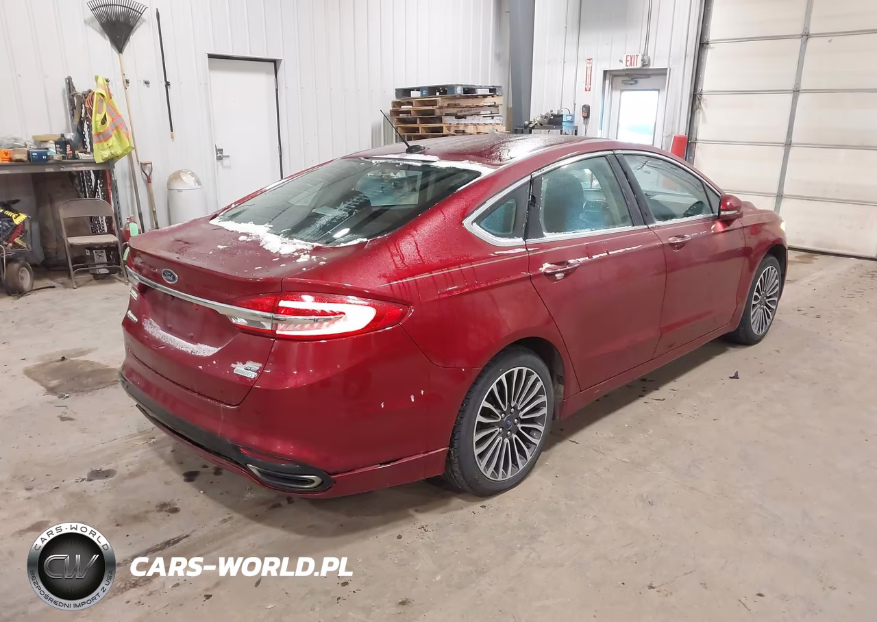 2017 Ford Fusion Se VIN:3FA6P0H97HR263578 - 4
