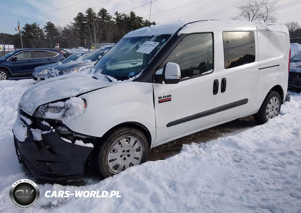 2017 Ram Promaster City Tradesman Slt VIN:ZFBERFBB1H6D90442 - 2