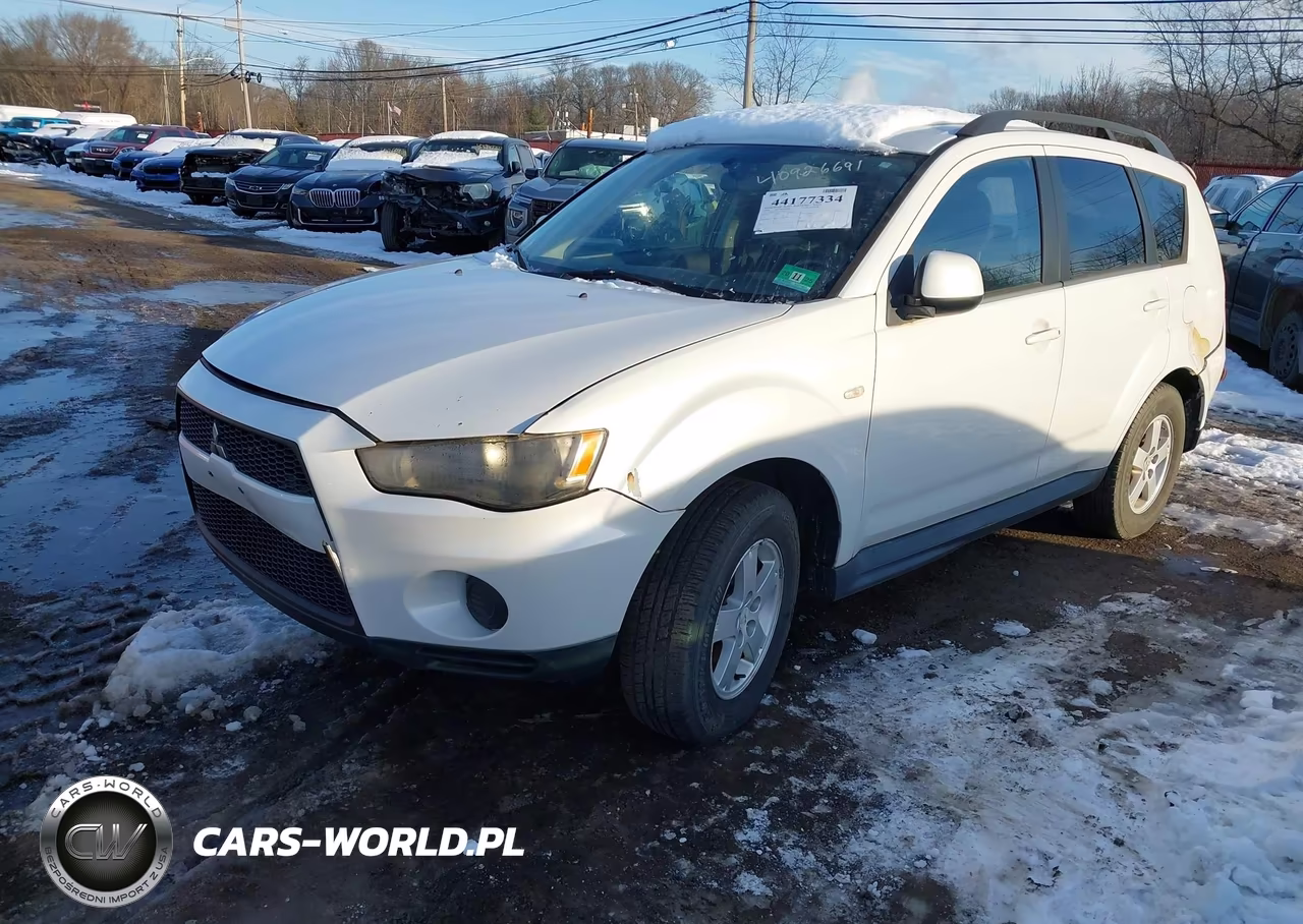 2010 Mitsubishi Outlander Es VIN:JA4AT2AW1AZ012742 - 2