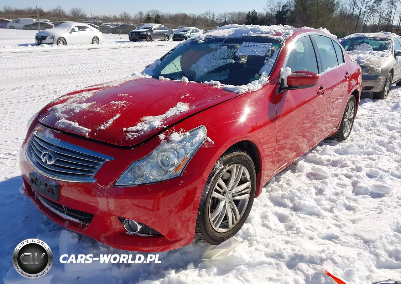 2011 Infiniti G37X VIN:JN1CV6AR5BM406210 - 2