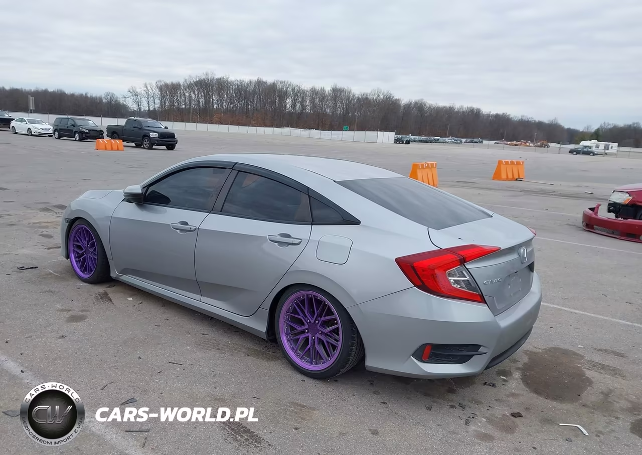 2016 Honda Civic Lx VIN:19XFC2E57GE025433 - 3