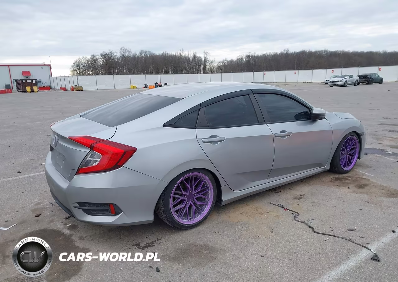 2016 Honda Civic Lx VIN:19XFC2E57GE025433 - 4
