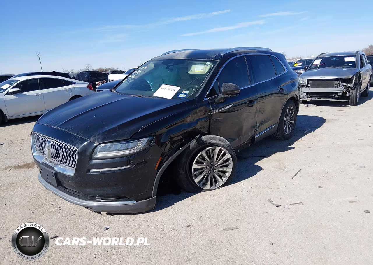2022 Lincoln Nautilus Standard VIN:2LMPJ6J90NBL01739 - 2