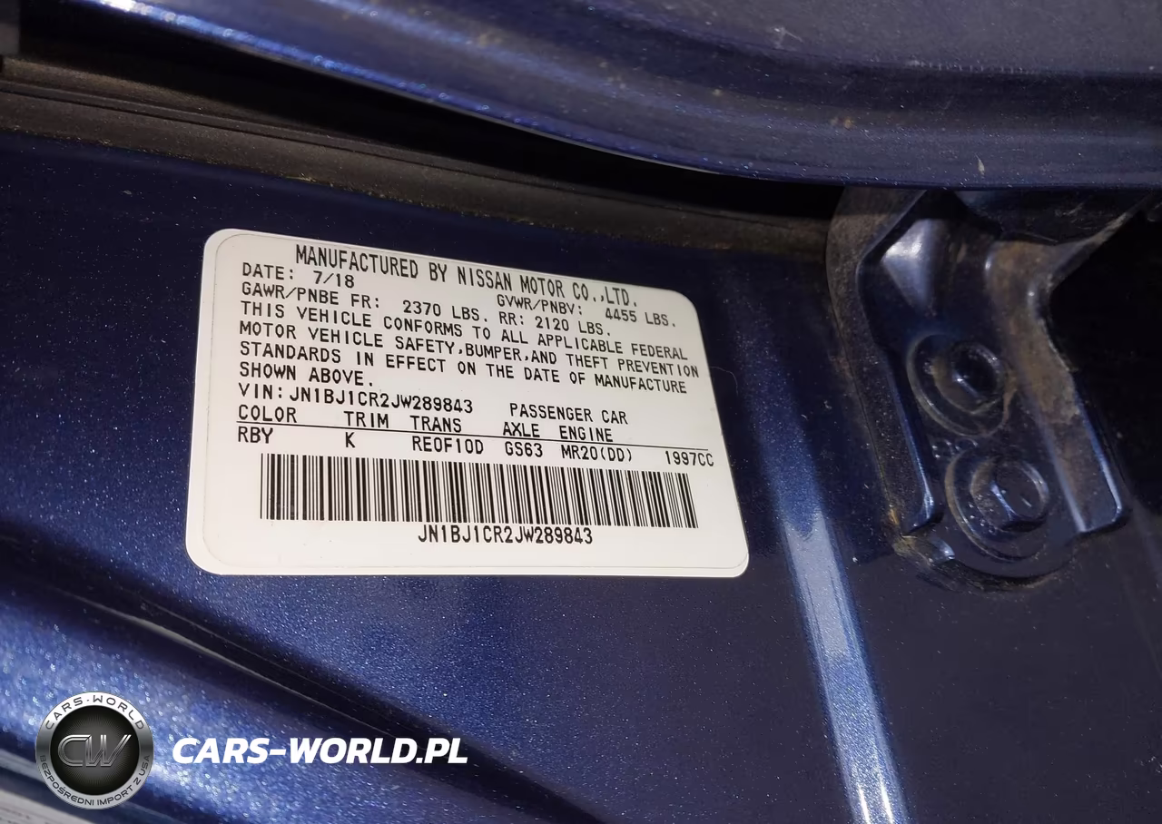 2018 Nissan Rogue Sport Sv VIN:JN1BJ1CR2JW289843 - 9