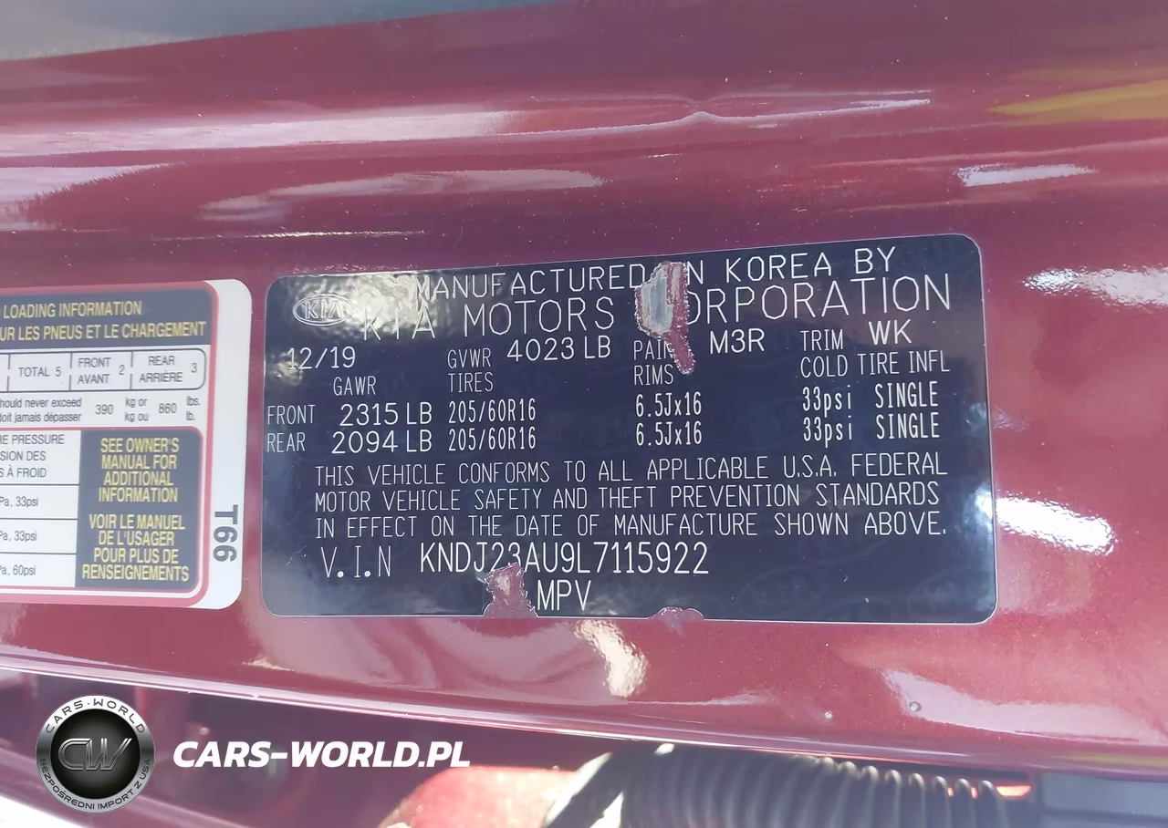 2020 Kia Soul Lx VIN:KNDJ23AU9L7115922 - 9