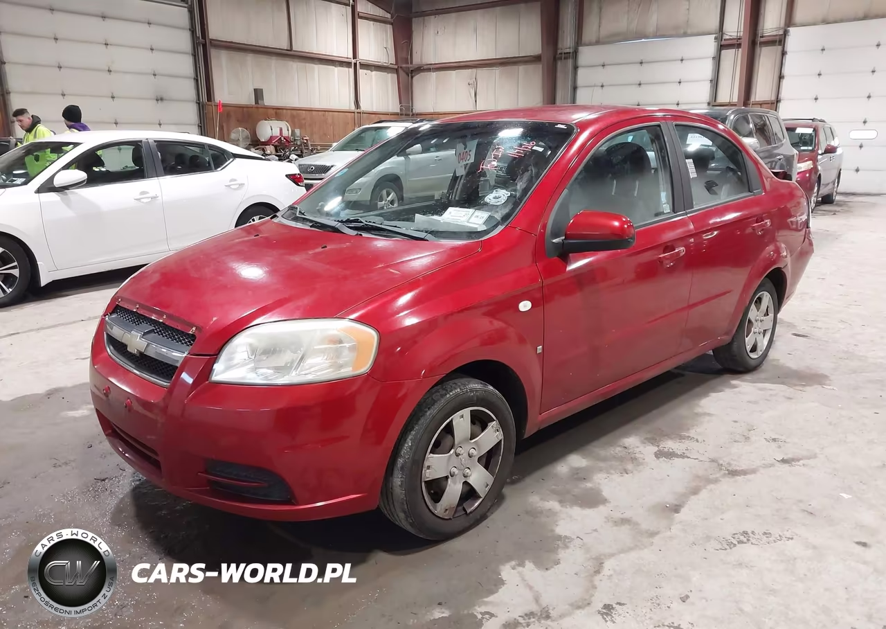 2008 Chevrolet Aveo Ls VIN:KL1TD56608B282741 - 2
