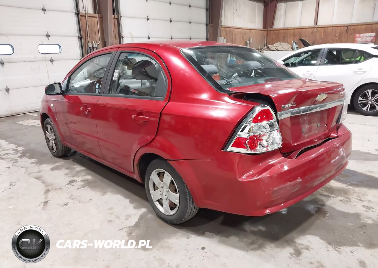 2008 Chevrolet Aveo Ls VIN:KL1TD56608B282741 - 3