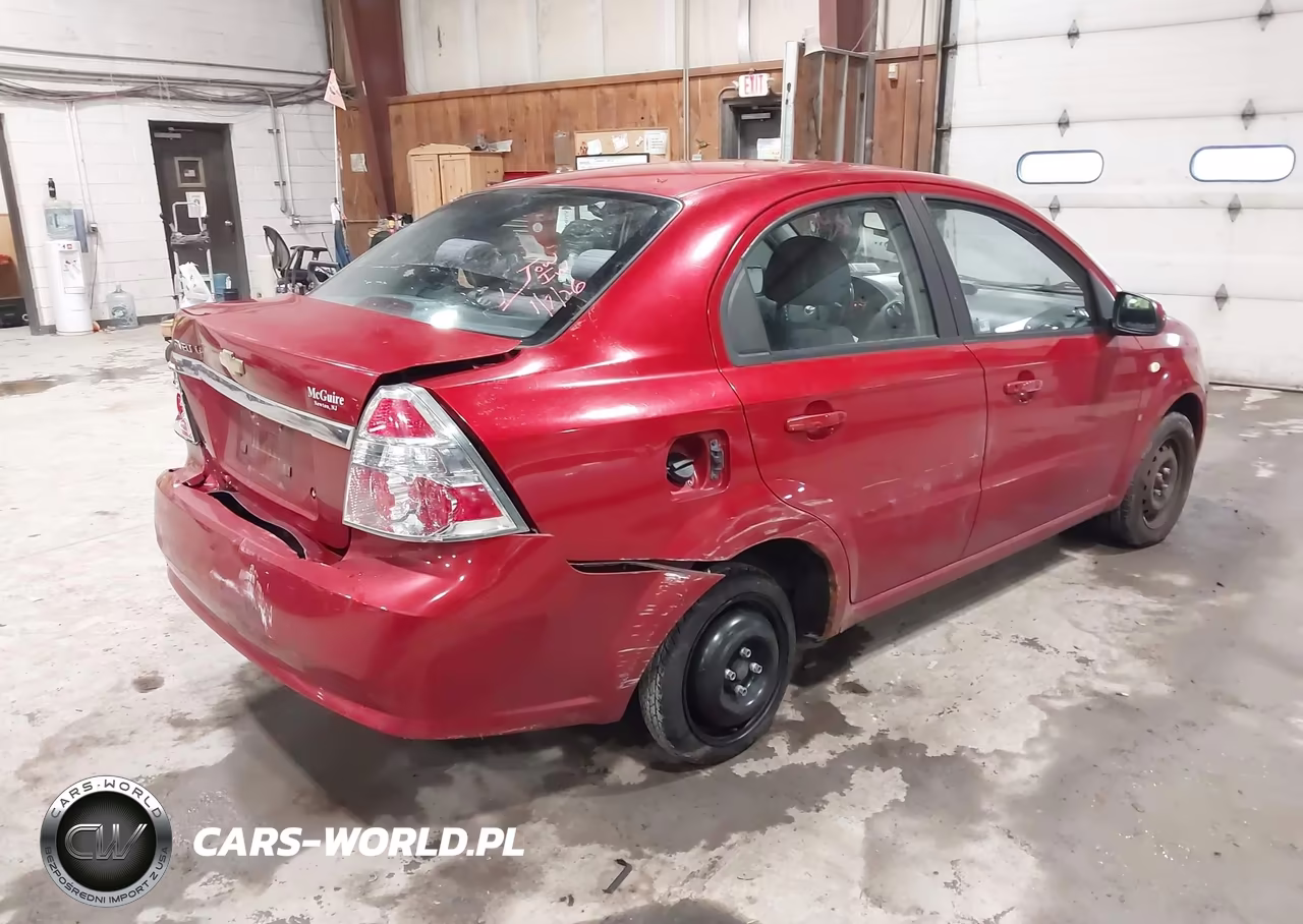 2008 Chevrolet Aveo Ls VIN:KL1TD56608B282741 - 4